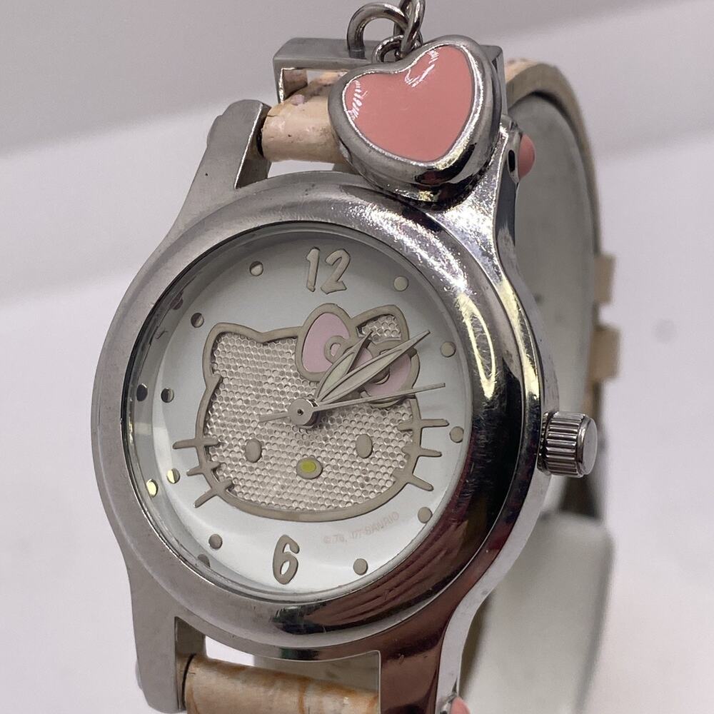 Vintage Sanrio Womens Hello Kitty Watch Works New Battery